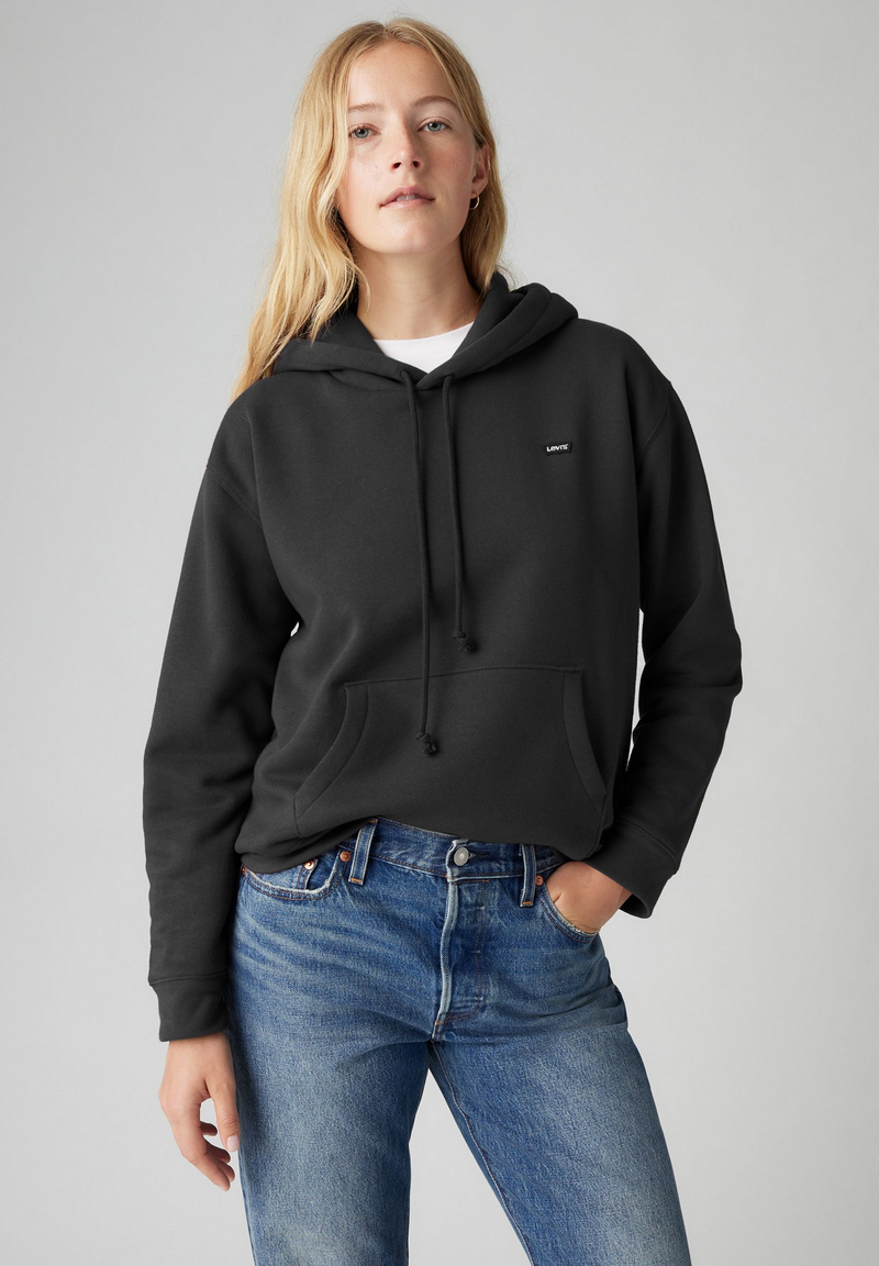 Load image into Gallery viewer, Levi&#39;s Womens&#39; Everyday Hoodie Anthracite Night A59430005
