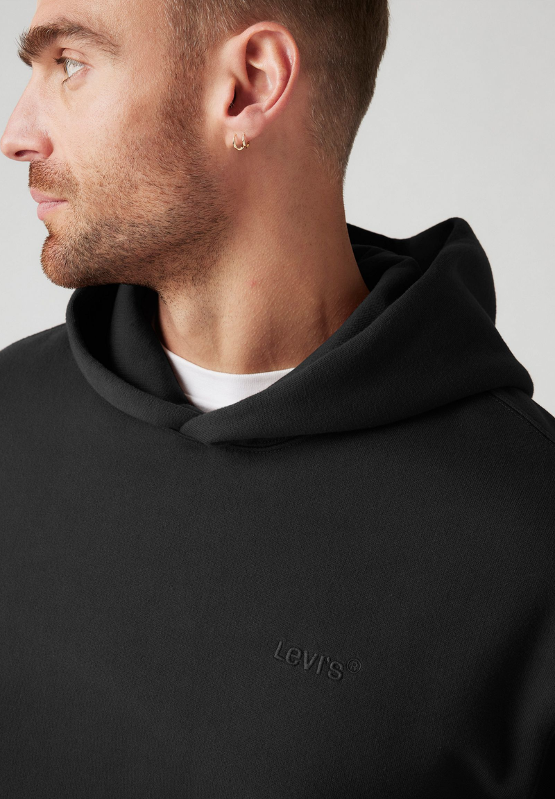 Load image into Gallery viewer, Levi&#39;s Mens&#39; Authentic Hoodie Black A84350019
