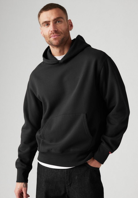 Levi's Mens' Authentic Hoodie Black A84350019