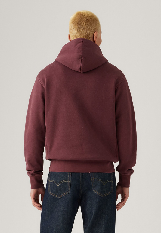 Levi's Men's Authentic Hoodie Red A84350032
