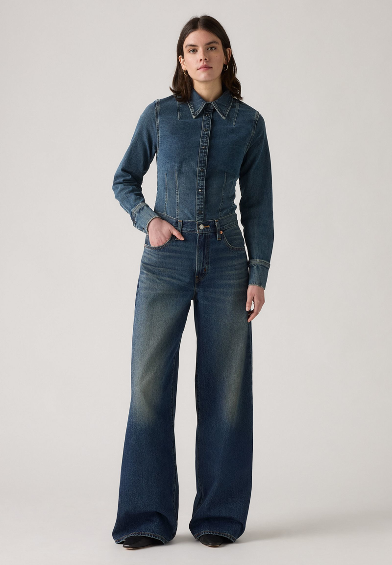 Load image into Gallery viewer, Levi&#39;s Womens&#39; XL Straight Pants Last Thursday A87010030
