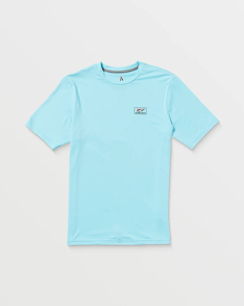 Load image into Gallery viewer, Volcom Men&#39;s Modstone Loose Rashguard Resin Blue A9112500_RES
