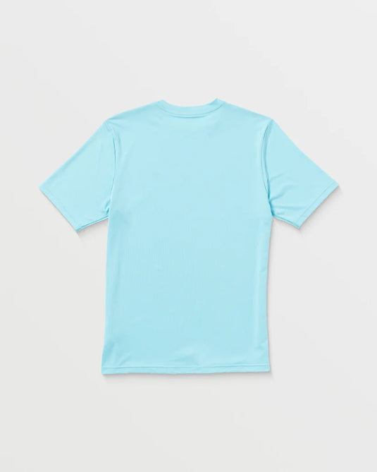 Volcom Men's Modstone Loose Rashguard Resin Blue A9112500_RES