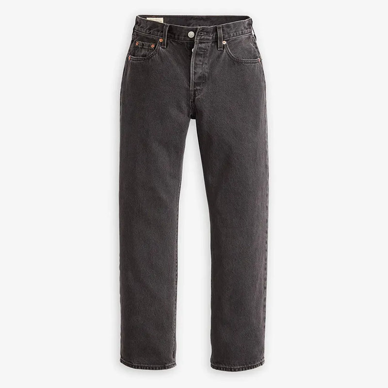 Load image into Gallery viewer, Levi's Women's 501® 90s Ankle Pants Smooth Operator Black A91500000
