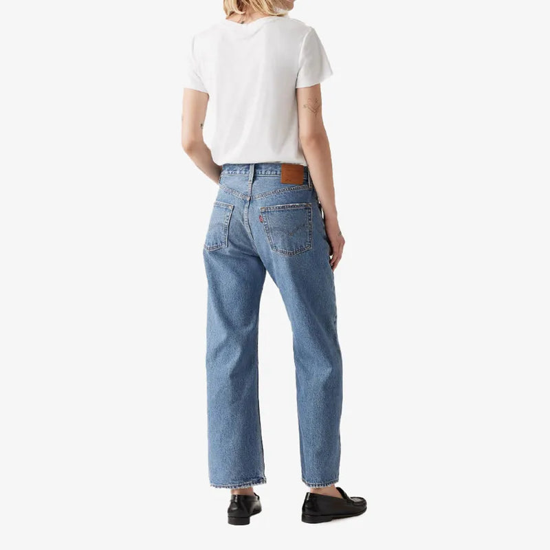 Load image into Gallery viewer, Levi's Women's 501® 90s Ankle Pants Med Indigo A91500002
