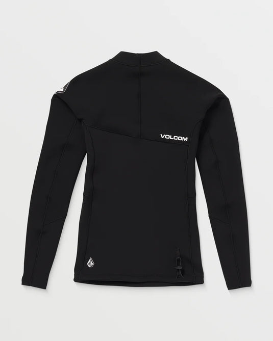 Volcom Men' 1.5MM Pull Over Neoprene Jacket Black A9612400_BLK