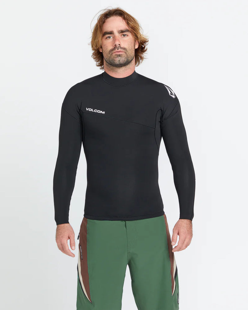 Load image into Gallery viewer, Volcom Men&#39; 1.5MM Pull Over Neoprene Jacket Black A9612400_BLK
