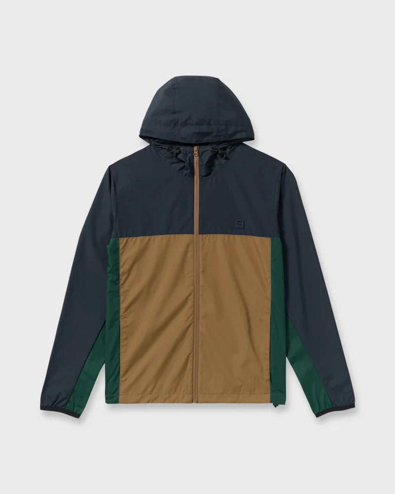 Load image into Gallery viewer, Billabong Men&#39;s Transport Windbreaker Jacket Navy ABYJK00216-NVY
