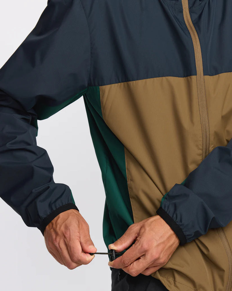 Load image into Gallery viewer, Billabong Men&#39;s Transport Windbreaker Jacket Navy ABYJK00216-NVY
