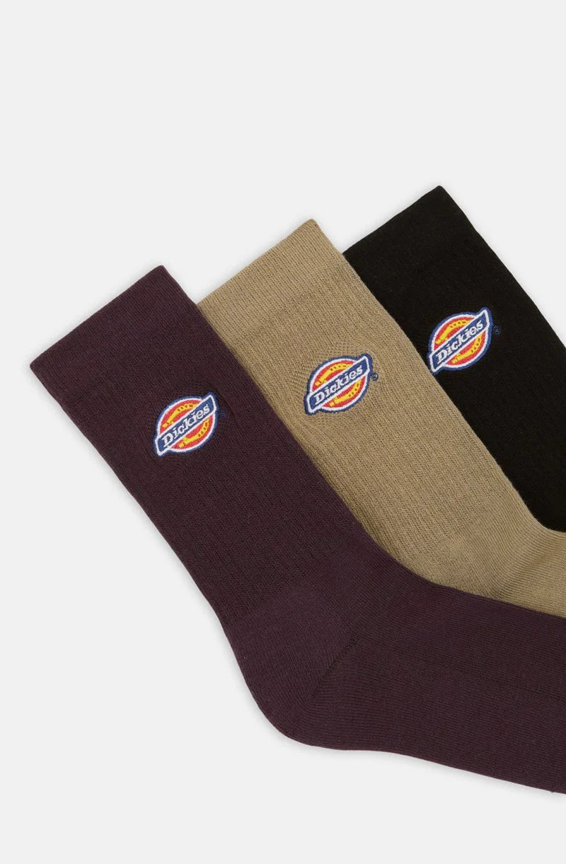 Load image into Gallery viewer, Dickies Unisex Valley Grove Socks Cappuccino DK0A4X82K47
