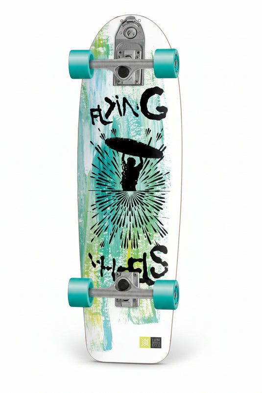 Flying Wheels Surf Skate Freedom 30" Aqua MLBFWL3004