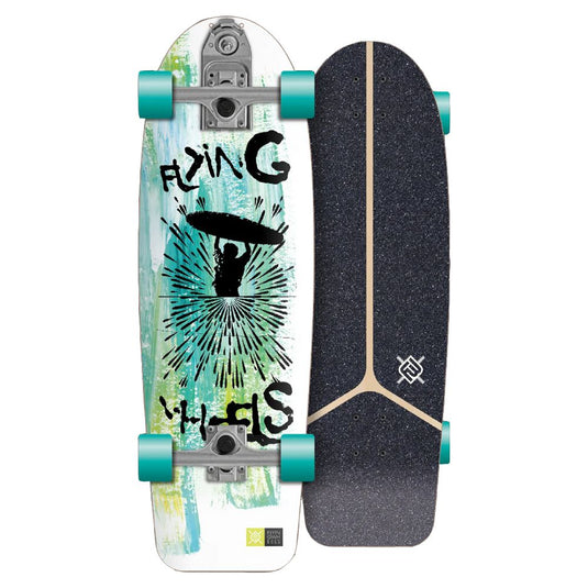 Flying Wheels Surf Skate Freedom 30" Aqua MLBFWL3004