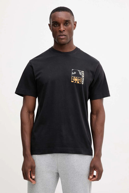 Rip Curl Men's Aots Ty Williams CoastlineT-Shirt Black 0TUMTE-0090
