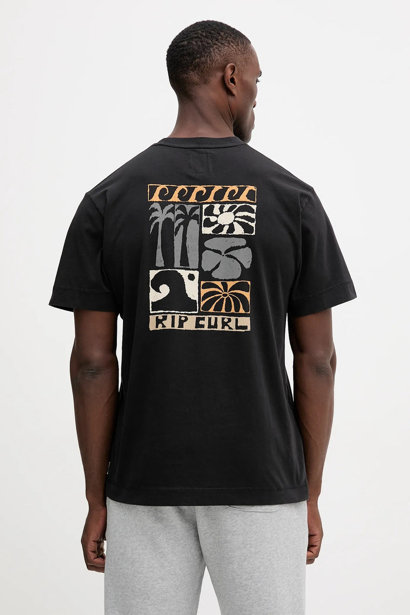 Load image into Gallery viewer, Rip Curl Men's Aots Ty Williams CoastlineT-Shirt Black 0TUMTE-0090
