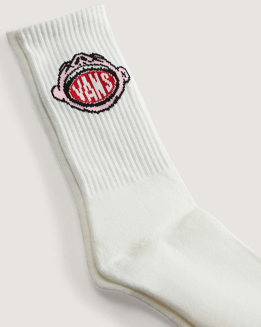 Vans Unisex Aldezo Crew Socks White VN000X7XWHT