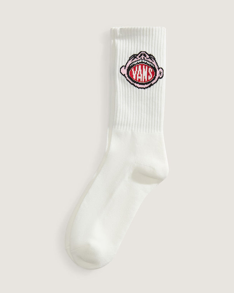 Load image into Gallery viewer, Vans Unisex Aldezo Crew Socks White VN000X7XWHT
