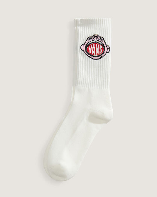Vans Unisex Aldezo Crew Socks White VN000X7XWHT