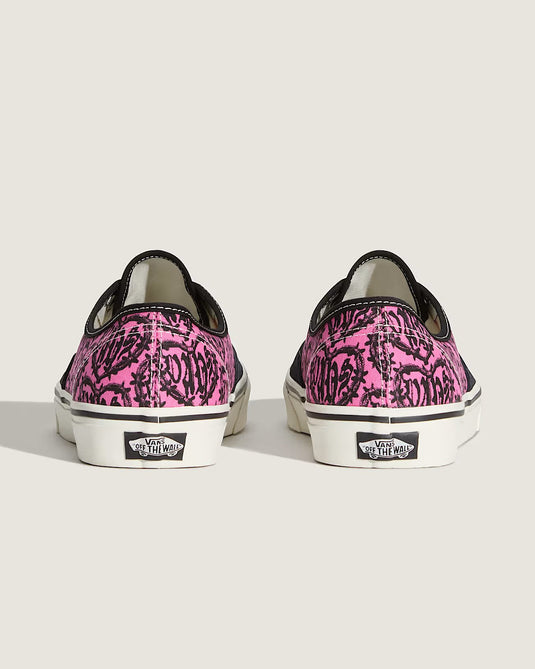 Vans Unisex Authentic Shoes Black/Pink VN000EGAB9P