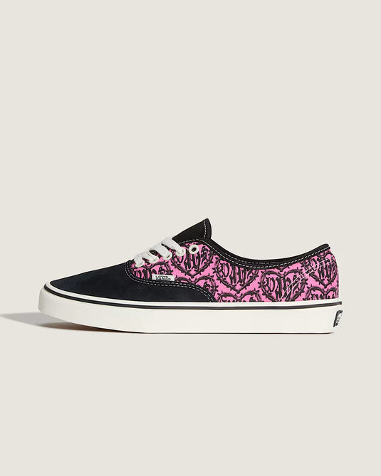 Vans Unisex Authentic Shoes Black/Pink VN000EGAB9P