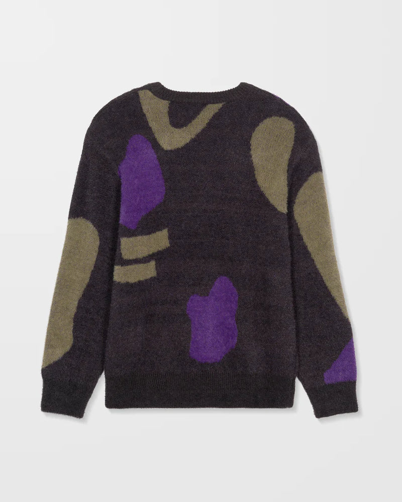 Load image into Gallery viewer, Volcom Womens&#39; Blowstone Sweater Black B0732513_BLK
