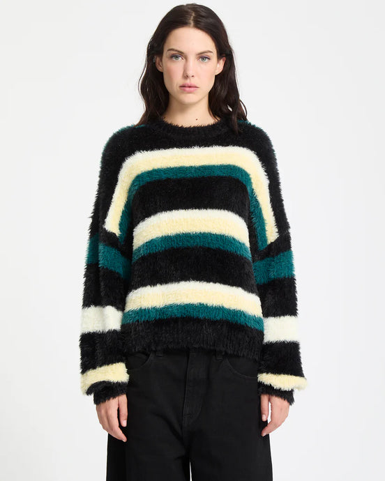 Volcom Womens' Hairy Up Sweater Multi B0732514_MLT