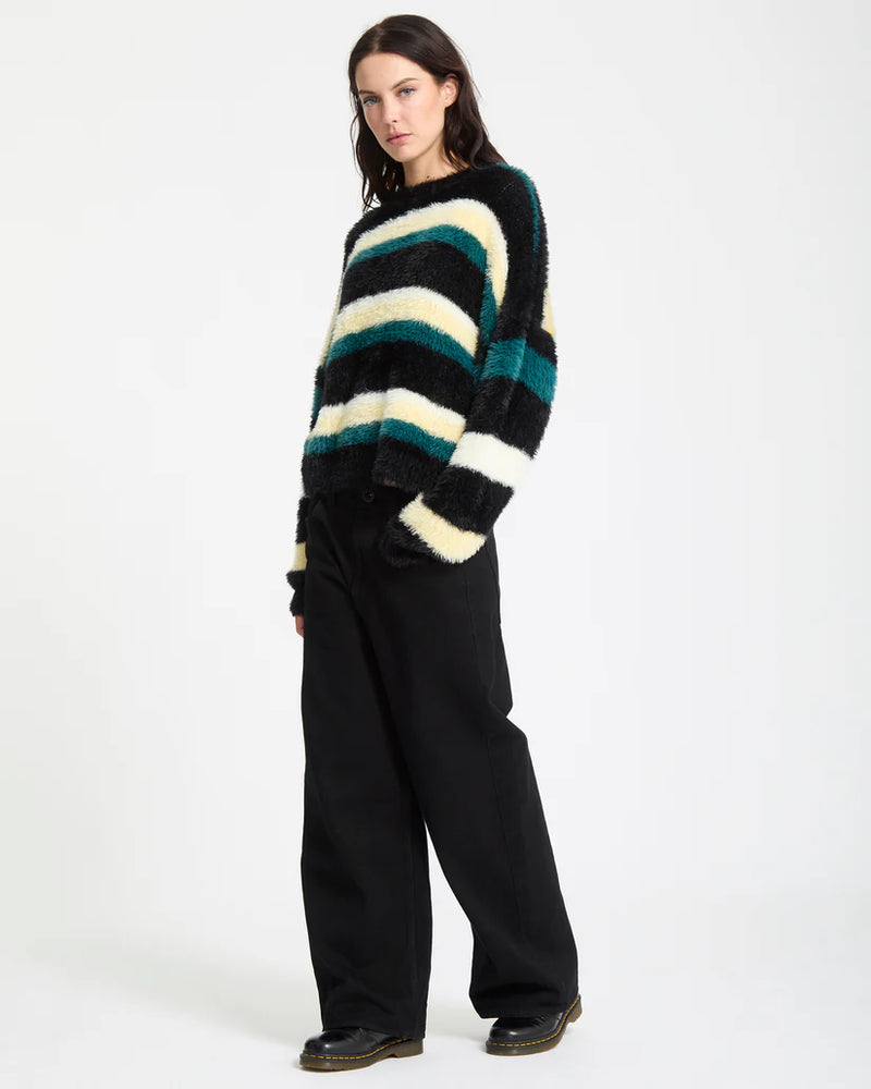 Load image into Gallery viewer, Volcom Womens&#39; Hairy Up Sweater Multi B0732514_MLT
