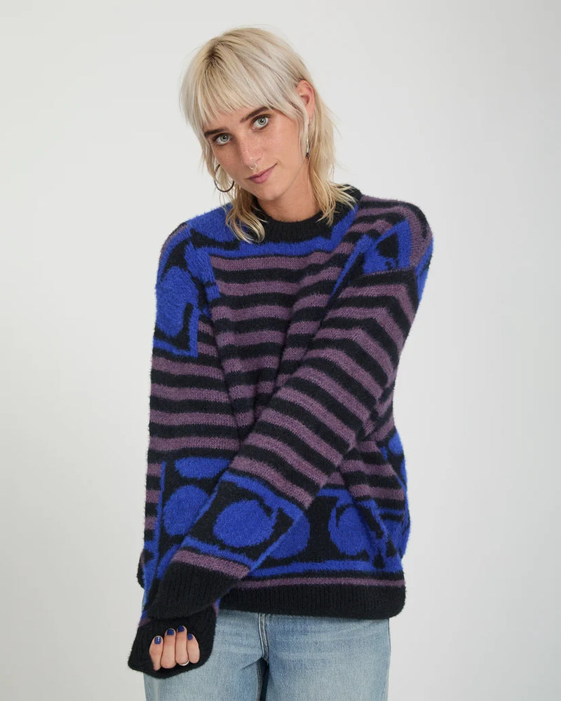 Load image into Gallery viewer, Volcom Women's Carrau Sweatshirt Orchid B0732603-ORD
