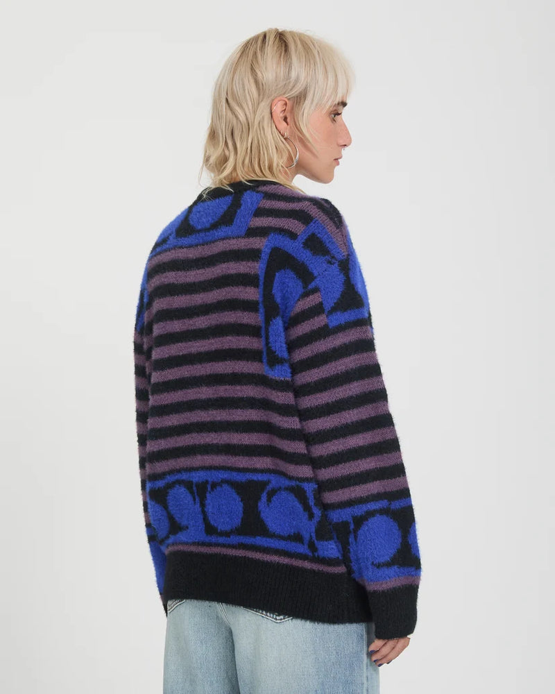 Load image into Gallery viewer, Volcom Women's Carrau Sweatshirt Orchid B0732603-ORD
