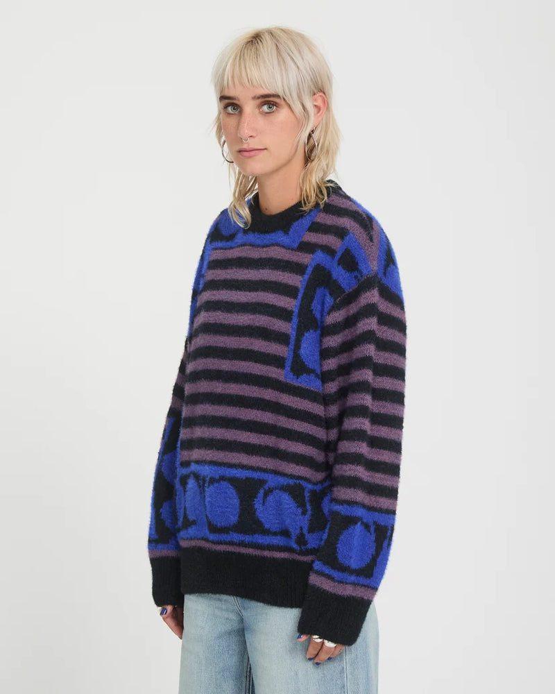 Load image into Gallery viewer, Volcom Women's Carrau Sweatshirt Orchid B0732603-ORD
