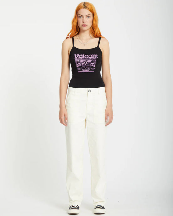 Volcom Women's Stone Kraft Pants Star White B1112401_SWH