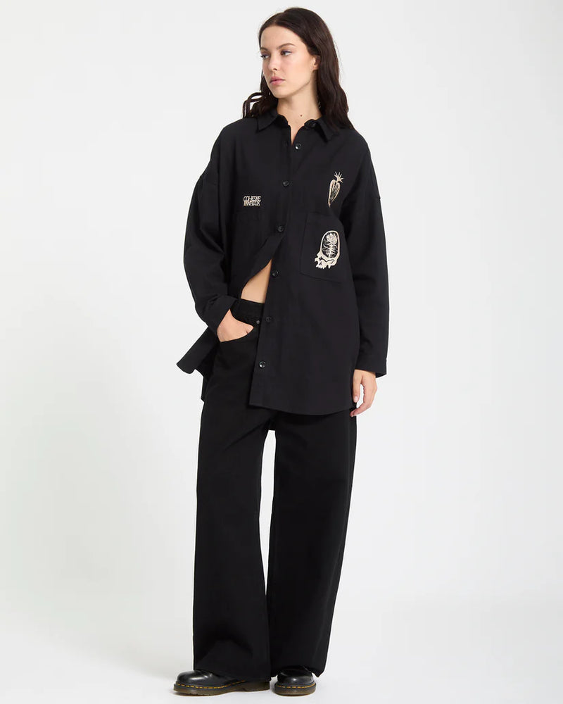 Load image into Gallery viewer, Volcom Women&#39;s Vaderetro Dress Black B1332511-BLK
