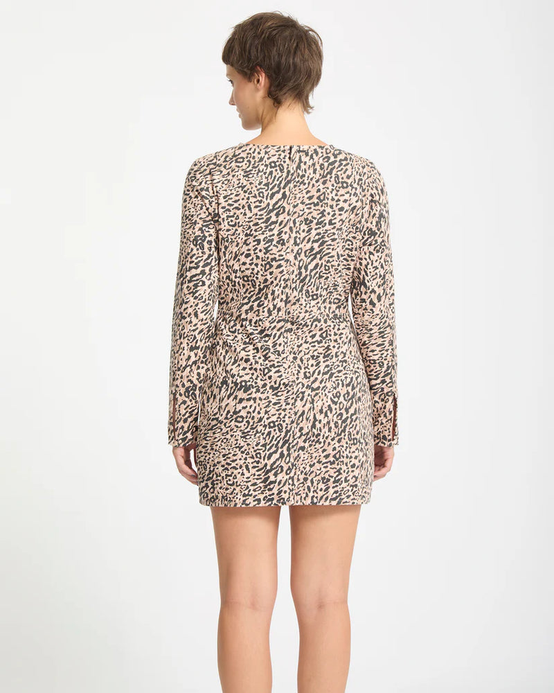 Load image into Gallery viewer, Volcom Women&#39;s Wylding Out Dress Animal Print B1332512-ANM
