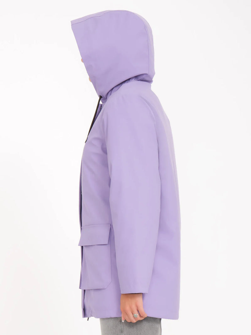 Load image into Gallery viewer, Volcom Rainsity Coat Paisley Purple B1732304-PAP
