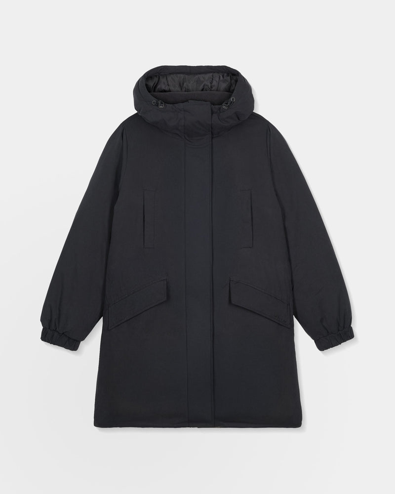 Load image into Gallery viewer, Volcom Women's Sleepi Puff Up Parka Black B1732604-BLK
