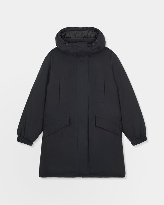 Volcom Women's Sleepi Puff Up Parka Black B1732604-BLK