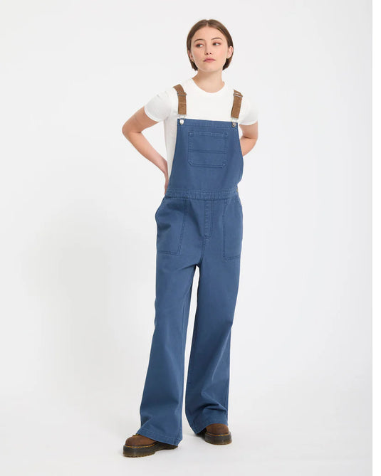 Volcom Women's Full Cut Overall Harbor Blue B2832500-HRB