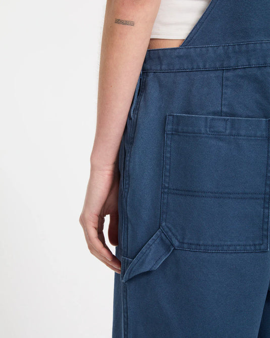 Volcom Women's Full Cut Overall Harbor Blue B2832500-HRB