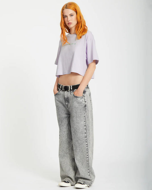 Volcom Women's Drumstone T-Shirt Dusty Lavender B3512504_DLV
