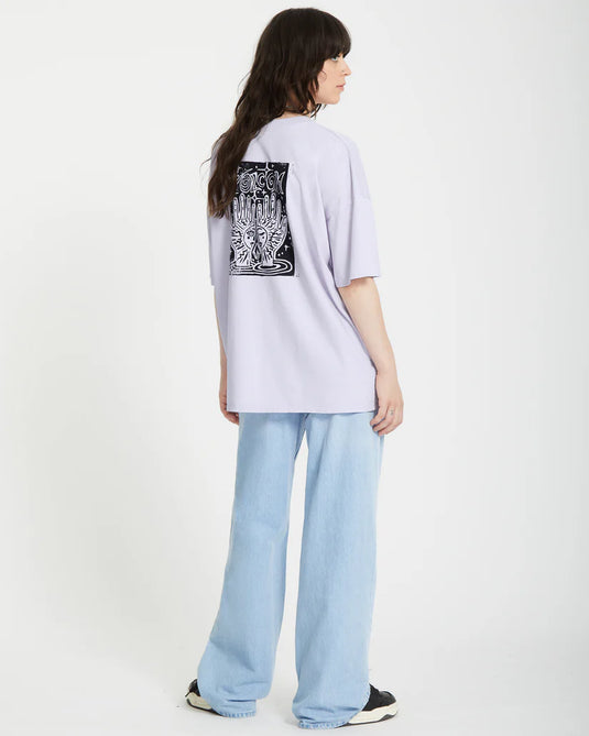 Volcom Women's Voltrip T-Shirt Dusty Lavender B3512508_DLV
