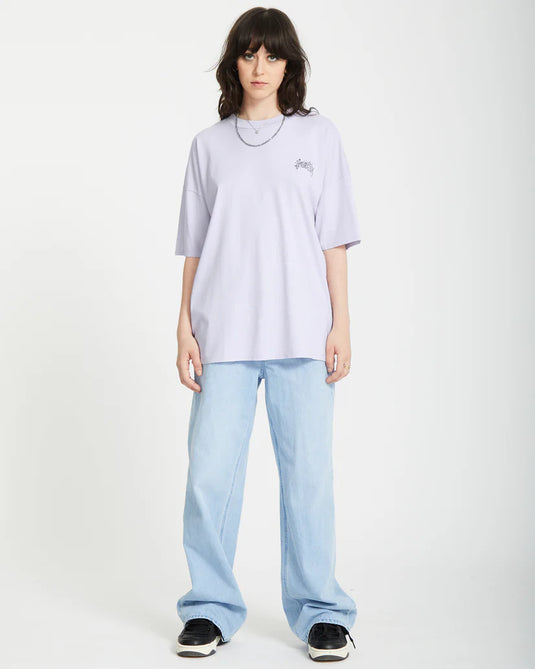Volcom Women's Voltrip T-Shirt Dusty Lavender B3512508_DLV
