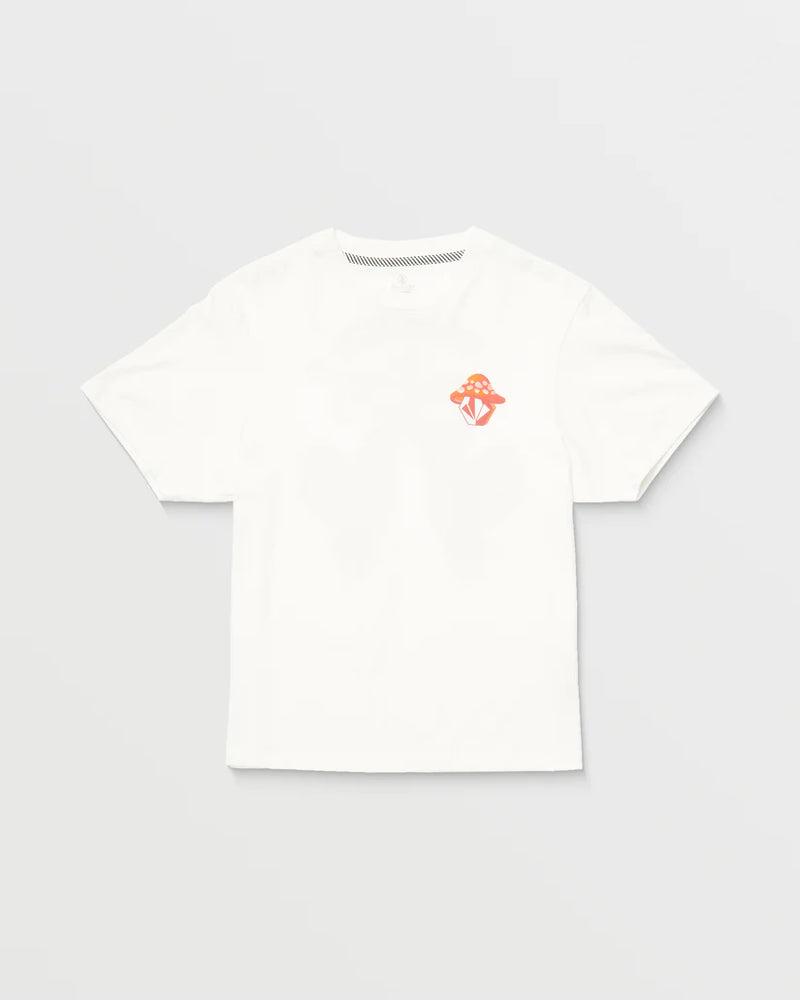 Load image into Gallery viewer, Volcom Women&#39;s Radical Daze Up T-Shirt Star White B3512514_SWH
