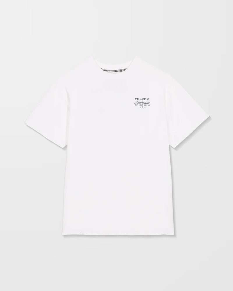 Load image into Gallery viewer, Volcom Womens&#39; Stones Throw T-Shirt Star White B3532502_SWH
