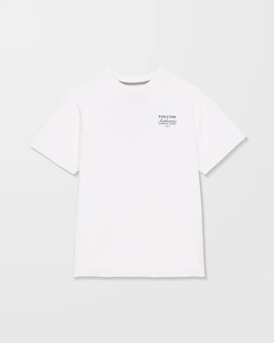 Volcom Womens' Stones Throw T-Shirt Star White B3532502_SWH