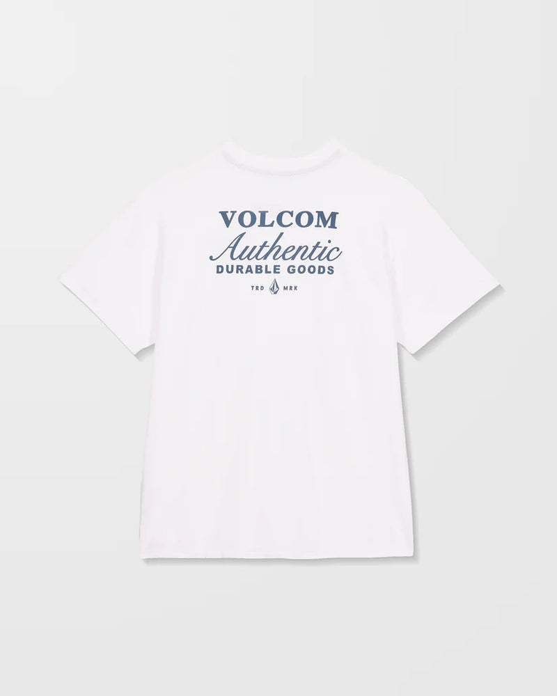 Load image into Gallery viewer, Volcom Womens&#39; Stones Throw T-Shirt Star White B3532502_SWH
