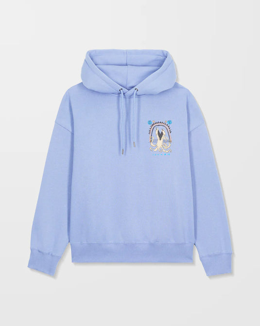 Volcom Women's Moove On Hoodie Carolina Blue B4132508-CNA