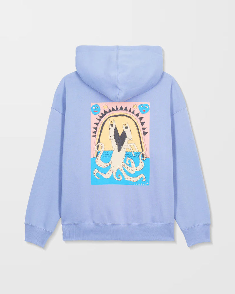 Load image into Gallery viewer, Volcom Women&#39;s Moove On Hoodie Carolina Blue B4132508-CNA

