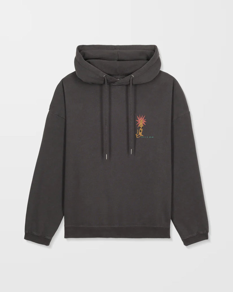 Load image into Gallery viewer, Volcom Women&#39;s Radical Daze Hoodie Black B4132509-BLK

