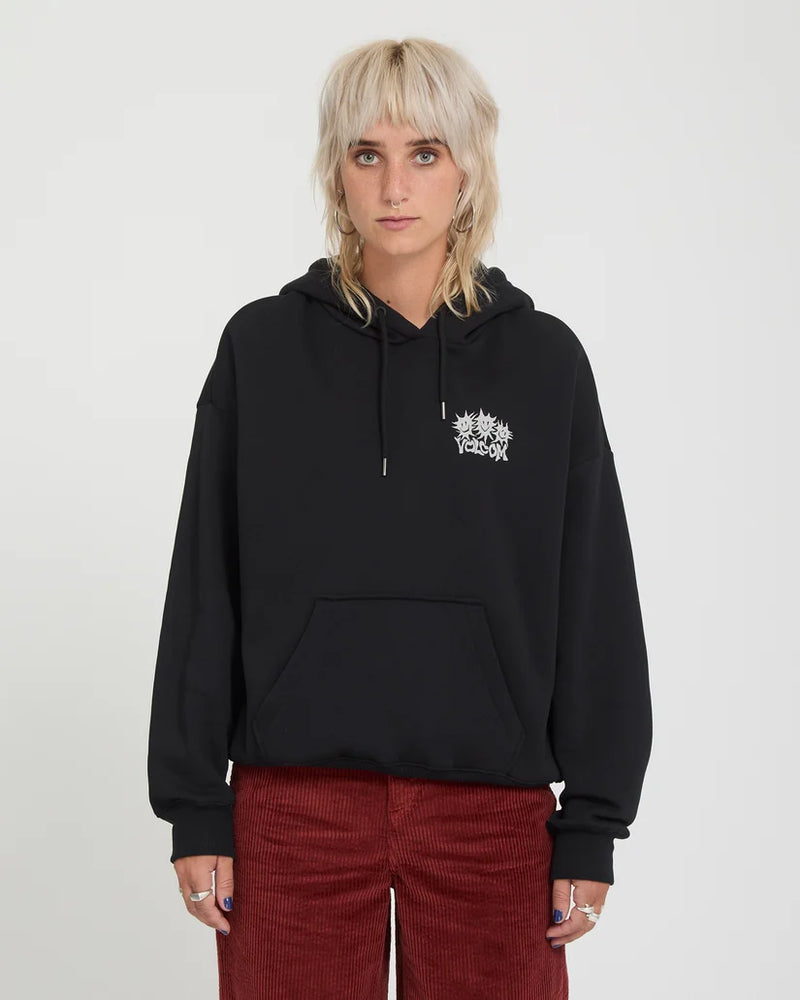 Load image into Gallery viewer, Volcom Woman's Moove On Hoodie Vintage Black B4132603-VBK
