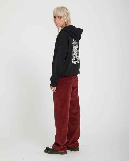 Volcom Woman's Moove On Hoodie Vintage Black B4132603-VBK