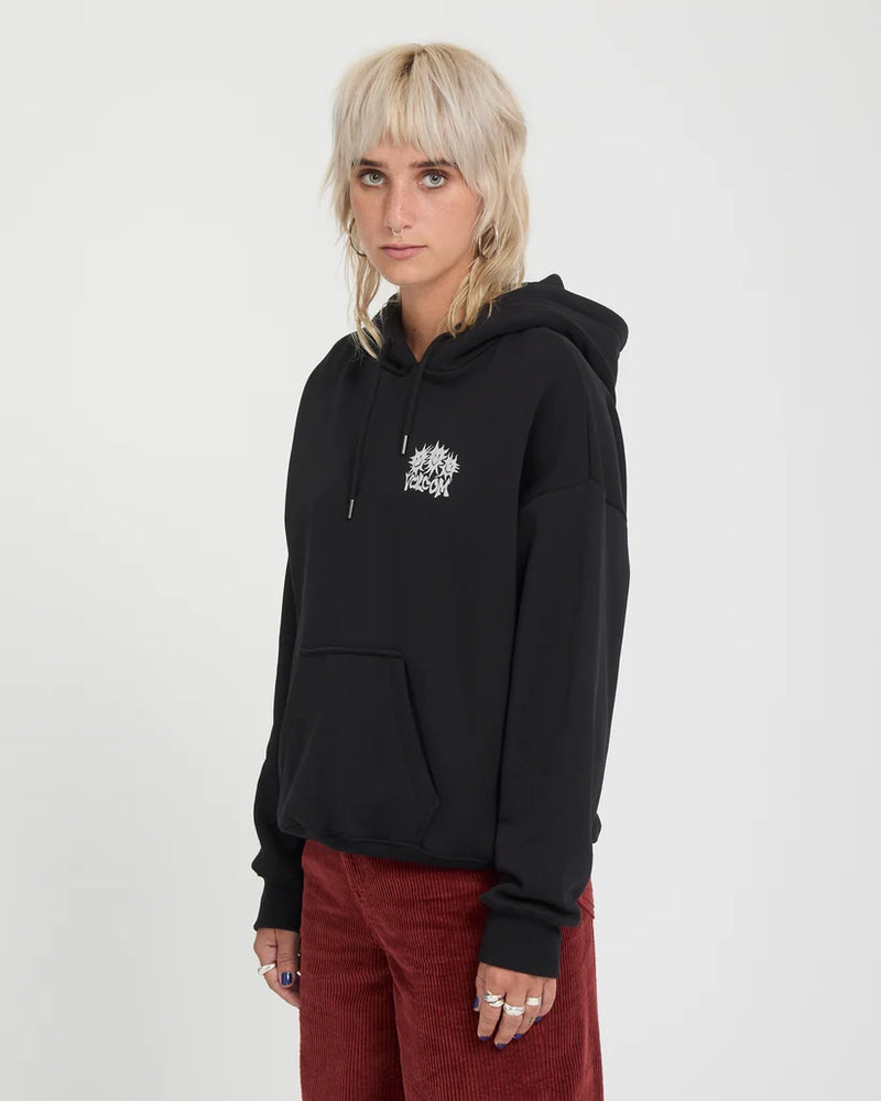 Load image into Gallery viewer, Volcom Woman's Moove On Hoodie Vintage Black B4132603-VBK
